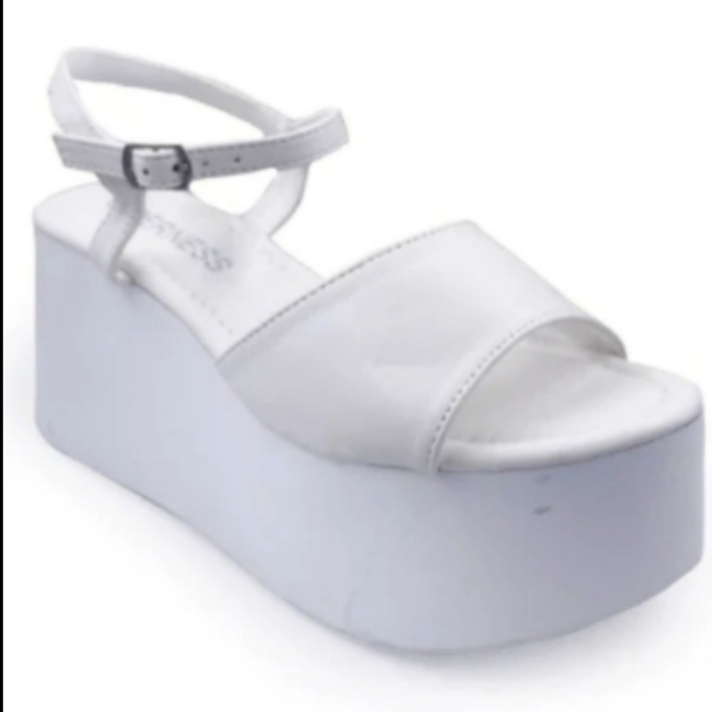 Sale🗯Berness Georgina White Platform Sandals